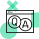 QA and testing icon