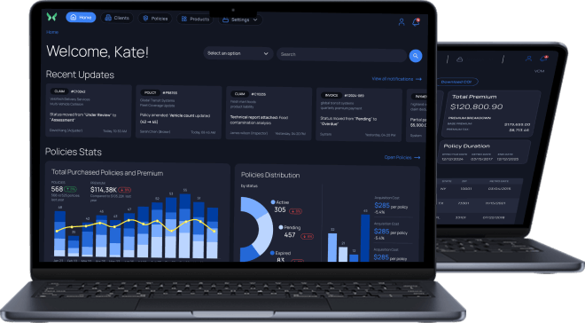 Ready-made Insurance Software Products | Developed by DICEUS