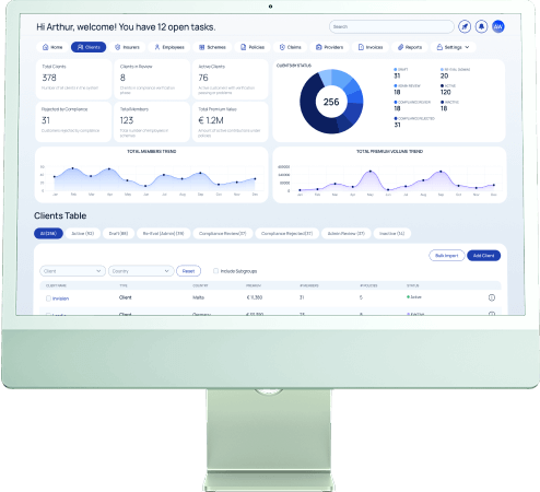 Group Insurance Management Platform