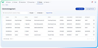 Claims financial management picture