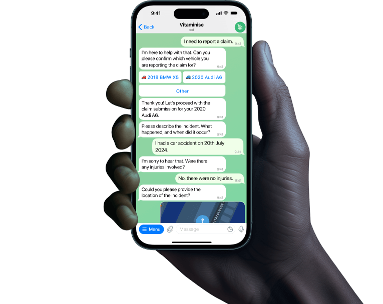Vitaminise Chatbot
