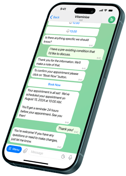 Vitaminise Chatbot