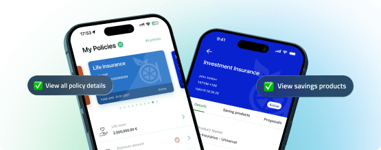 Mobile App for Investment and Life Cover Insurance