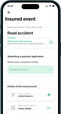 Claim status monitoring