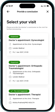 Scheduling appointments with doctors