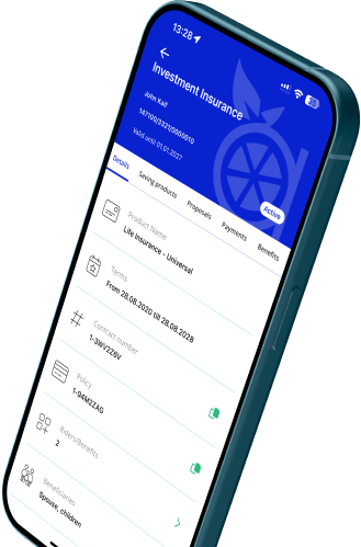 Vitaminise Mobile App for Life Insurance