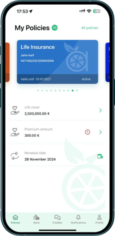 Digital insurance cards