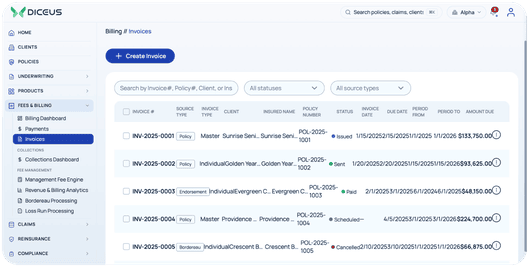 Billing module