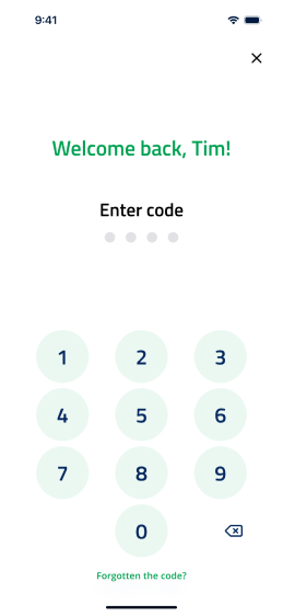 Vitaminise Mobile App Sign-In Code