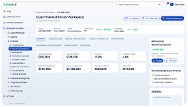 Financial underwriting