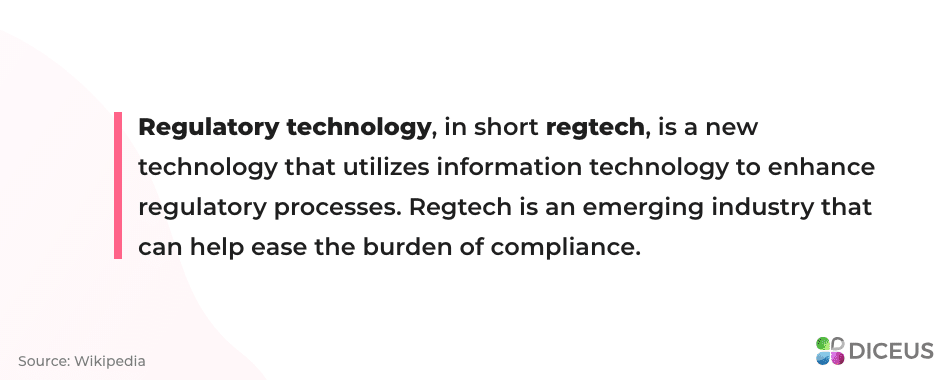 Regtech technology