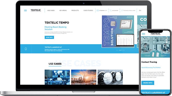 tektelik new website case project overview
