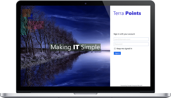 terra point cloud based web solution for terrabit project