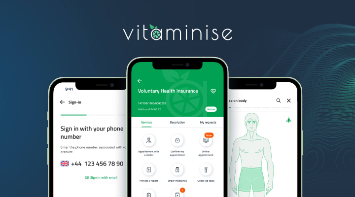 Vitaminise Mobile App