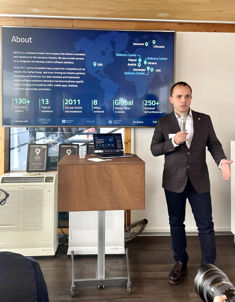 Illia Pinchuk at Global Connect 