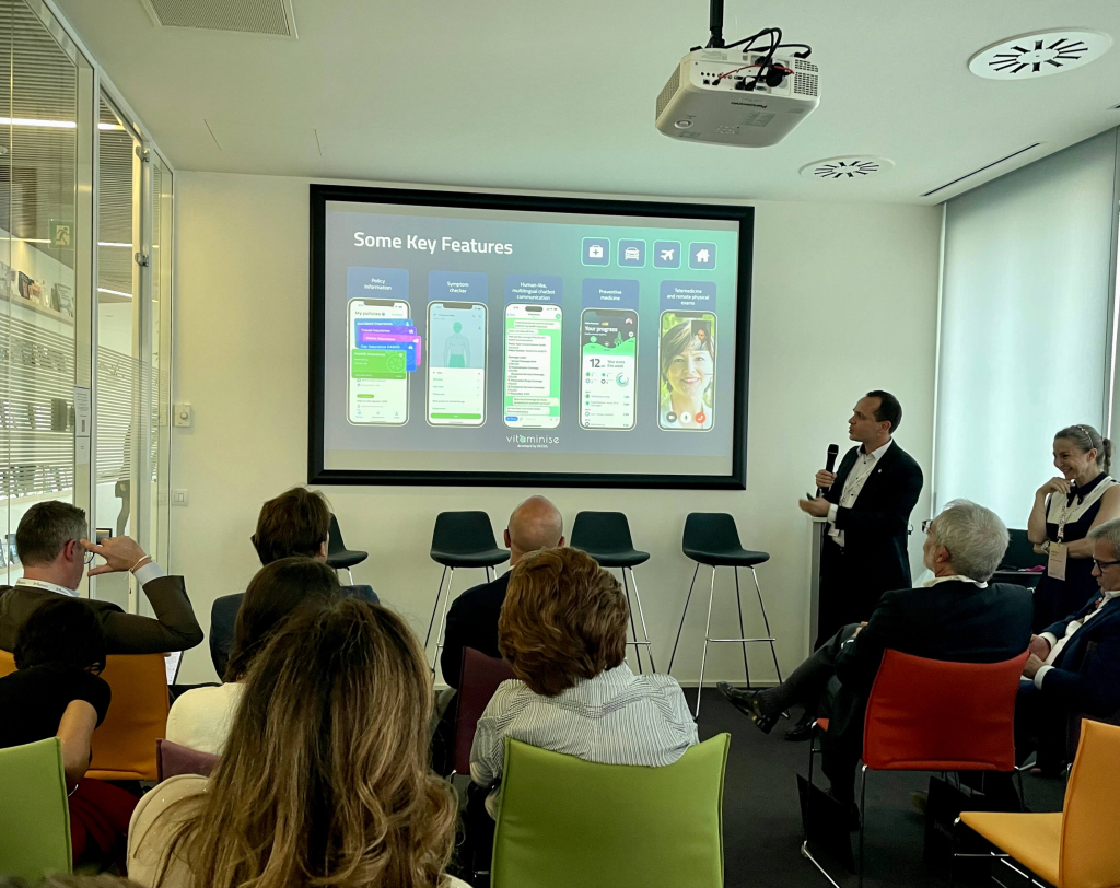 Vitaminise at Italian Roadshow