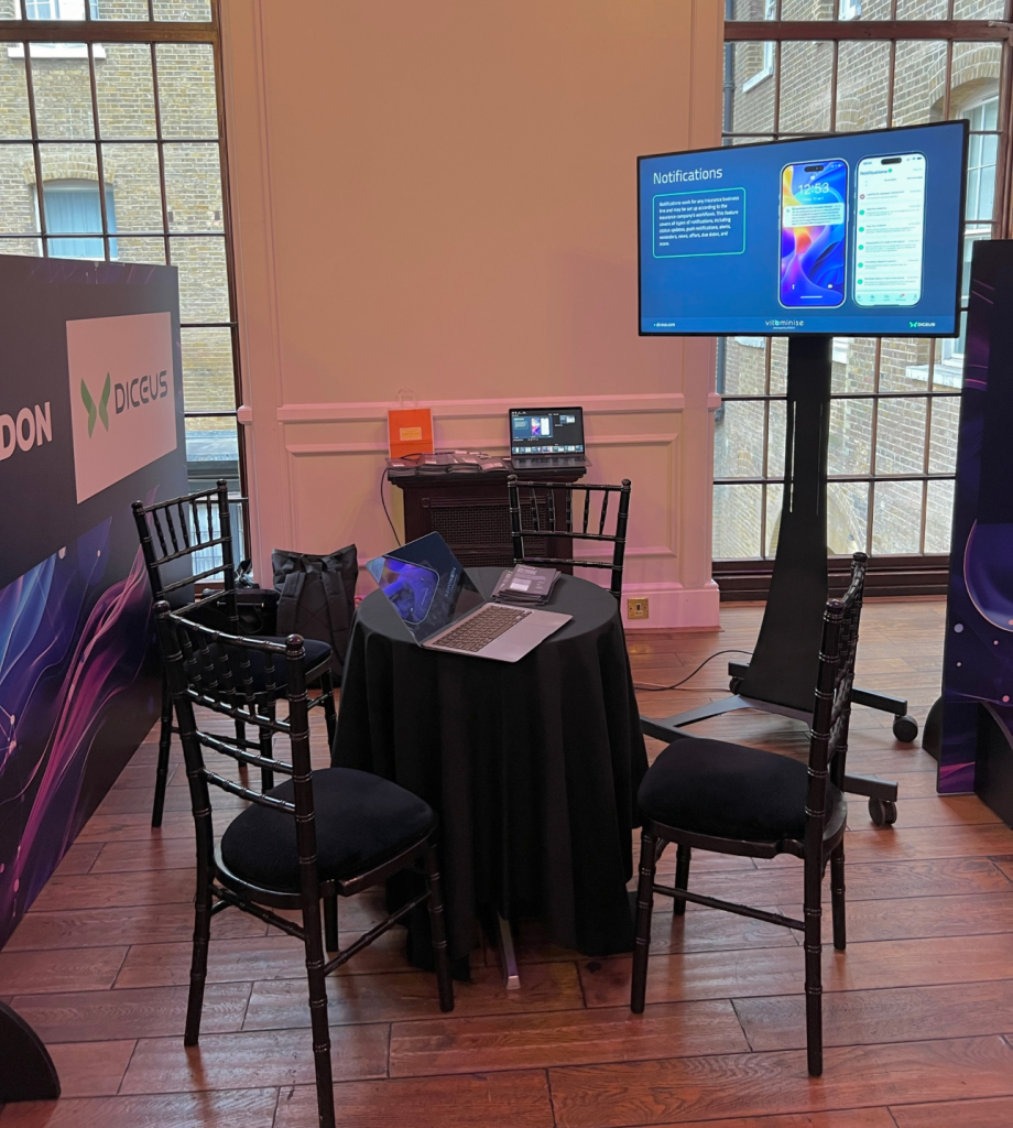 DICEUS tech: app, chatbot, portal