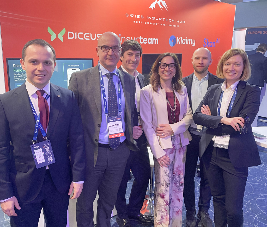 DICEUS team and partners at Insurtech Insights Europe 2025