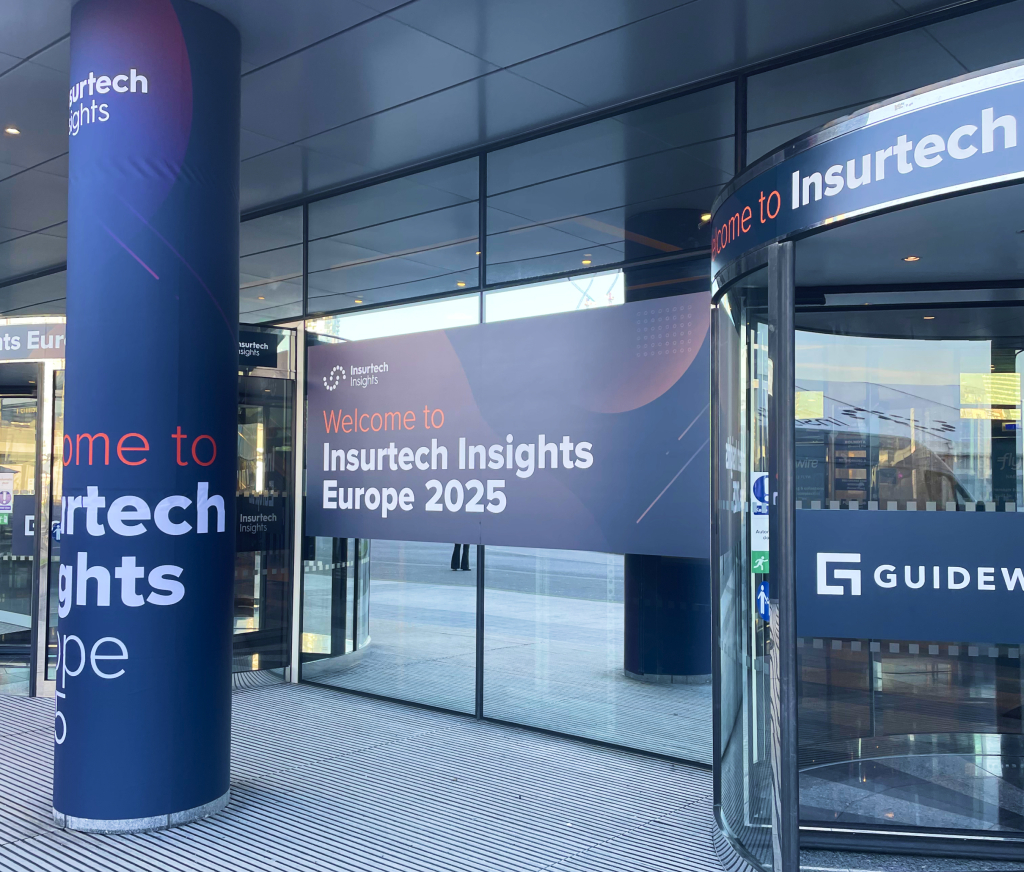 Entrance to Insurtech Insights Europe 2025 venue