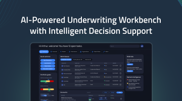 AI-Powered Underwriting Workbench with Intelligent Decision Support