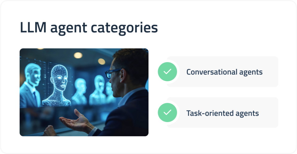 LLM agent categories