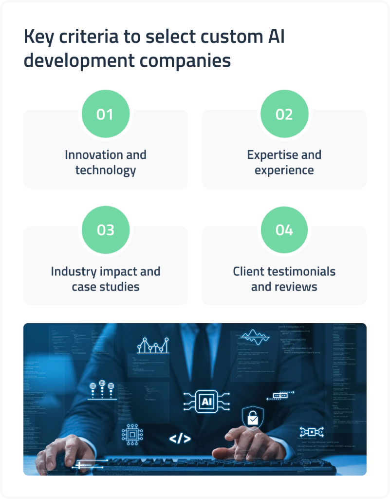 criteria to select AI development company