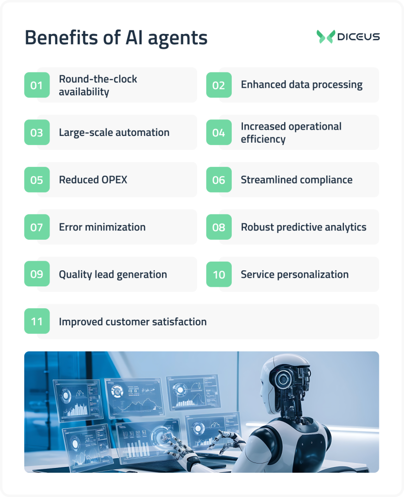 AI agents benefits