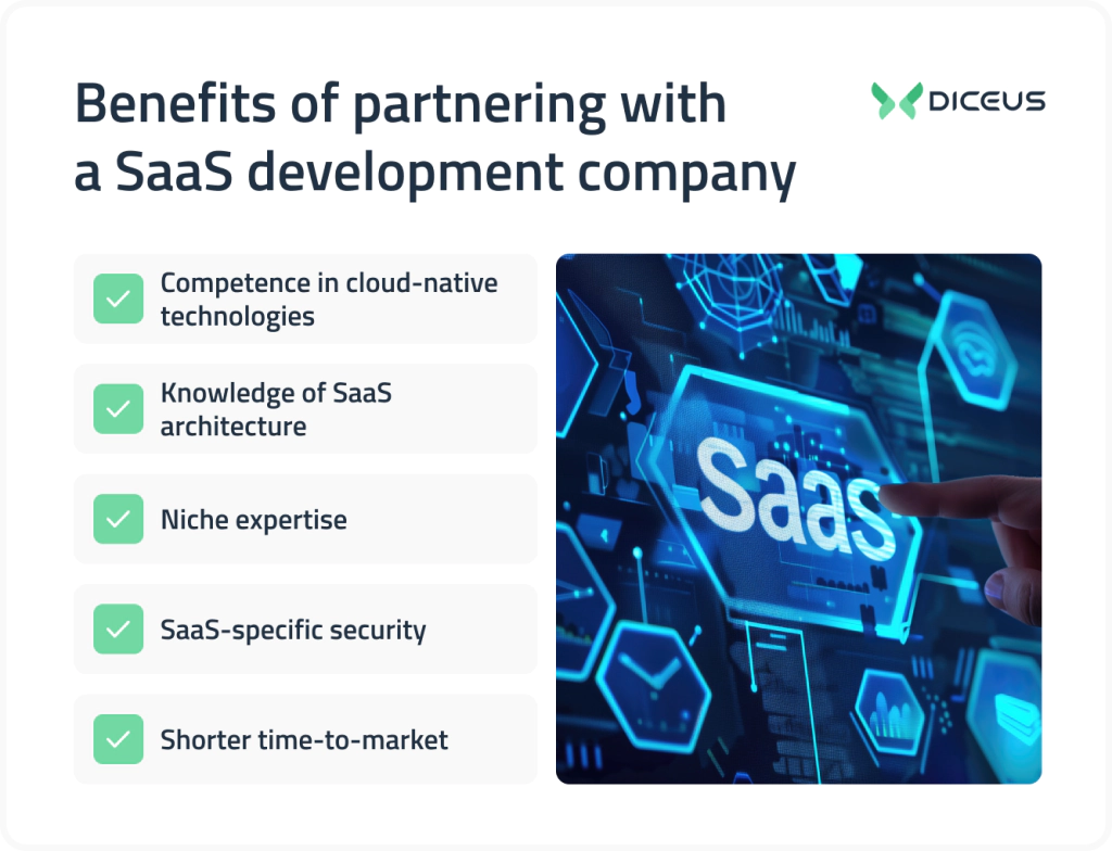 Benefits of SaaS development companies