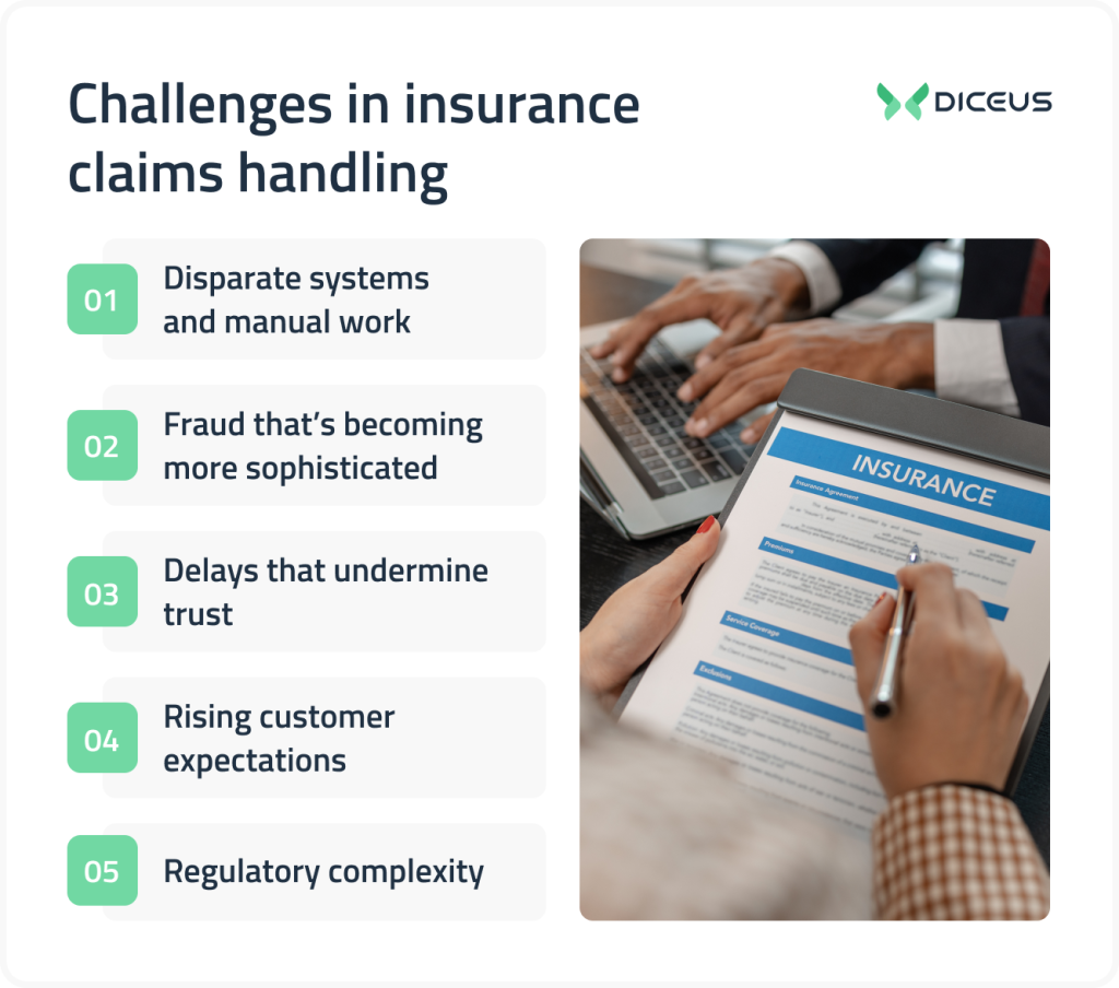 challenges in claim handling